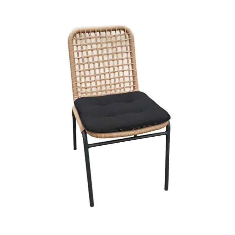 Bentwood Rattan Wicker Chairs Paar Terrassenmöbel Stühle Ws-1826