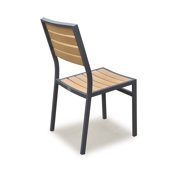 Moderne Esszimmerstühle aus Holz und Aluminium【PWC-15606】